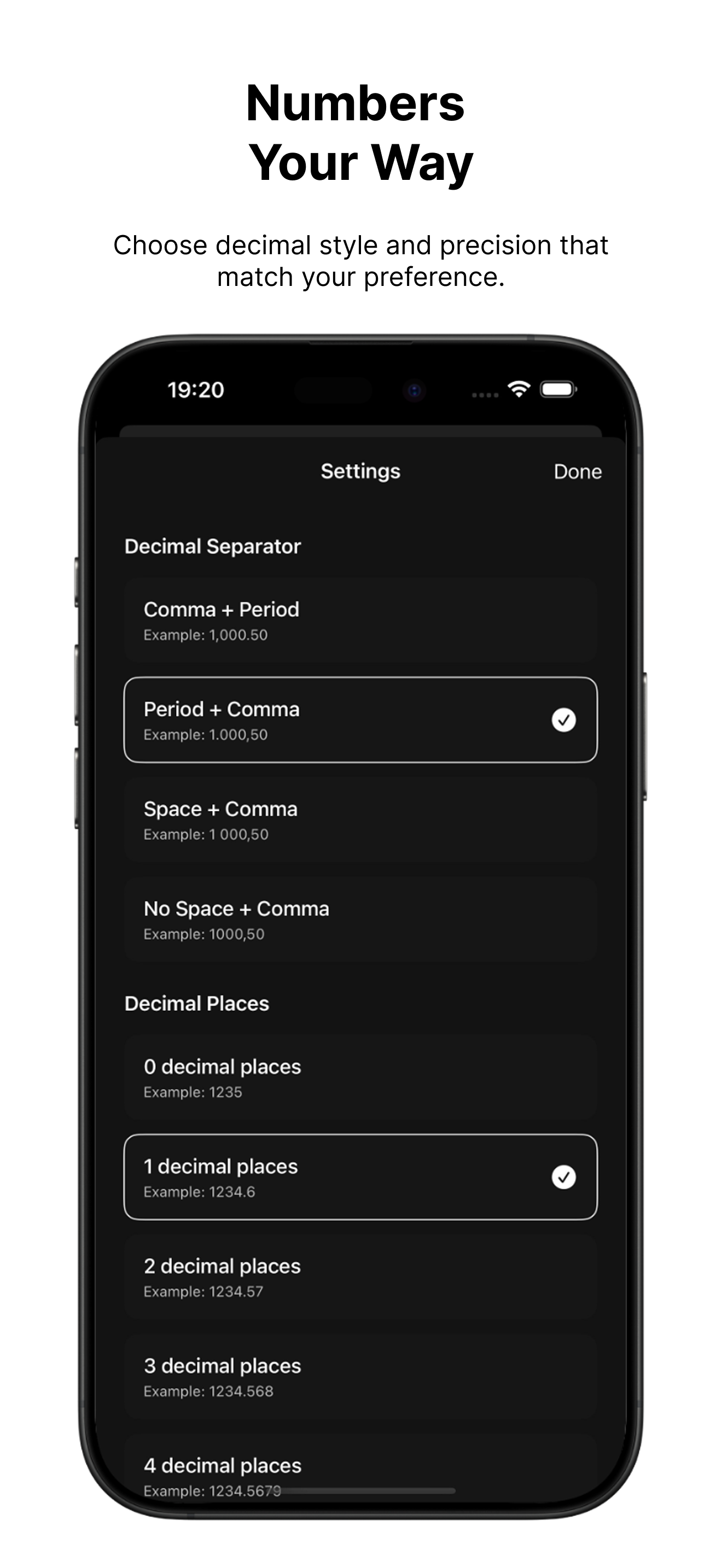 Currency Converter user interface – Frame 96